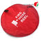 Красная крышка вьюрка пожарного рукава PVC Reionforced используемая для вьюрка пожарного рукава защиты