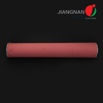 Ткань силикона стеклоткани розового огня палубы одеяла заварки стеклоткани Washable