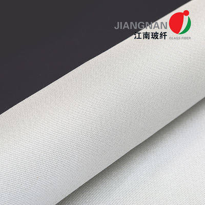 Satinless Wire Reinforced 0.6mm Thickness Glass Cloth On Thermal Insulation Cover