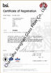 КИТАЙ Changshu Jiangnan Glass Fiber Co., Ltd. Сертификаты